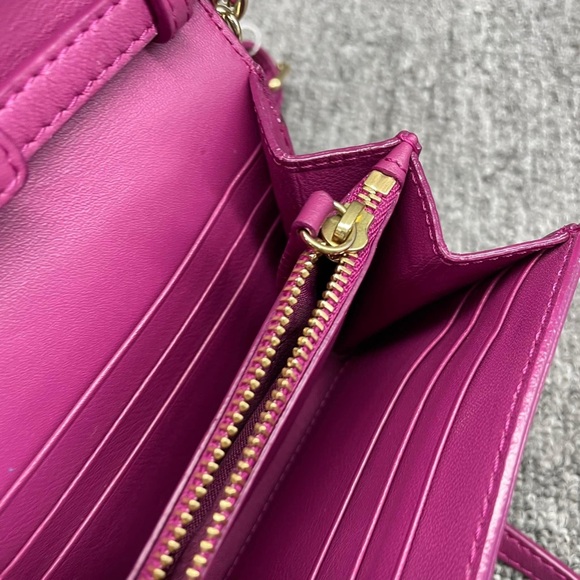 100% Authentic Burberry Henley Pink/Brown Leather Shoulder Bag - Picture 13 of 15